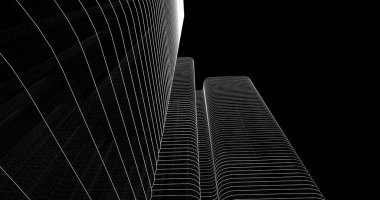 soyut mimari duvar kağıdı, dijital arkaplan