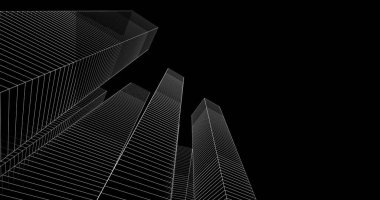 soyut mimari duvar kağıdı, dijital arkaplan