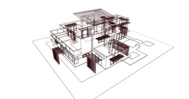 çizgili mimari duvar kağıdı, dijital arkaplan