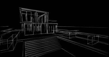 soyut mimari duvar kağıdı, dijital arkaplan