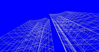 soyut mimari duvar kağıdı, dijital arkaplan