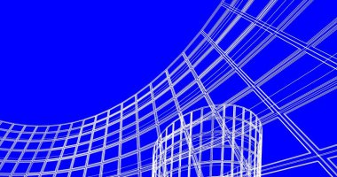 soyut mimari duvar kağıdı, dijital arkaplan