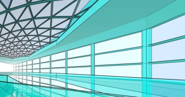 soyut mimari duvar kağıdı, dijital arkaplan