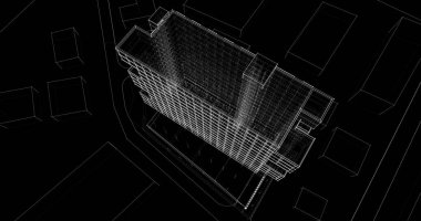 soyut mimari duvar kağıdı, dijital arkaplan
