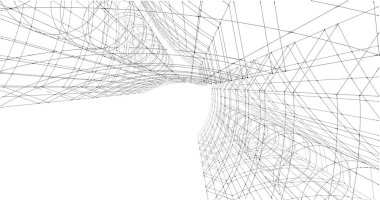 soyut mimari duvar kağıdı, dijital arkaplan