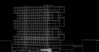 soyut mimari duvar kağıdı, dijital arkaplan