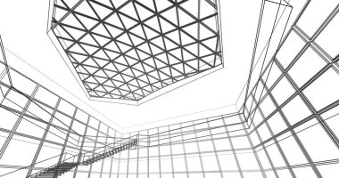 soyut mimari duvar kağıdı, dijital arkaplan