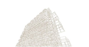 soyut mimari duvar kağıdı, dijital arkaplan