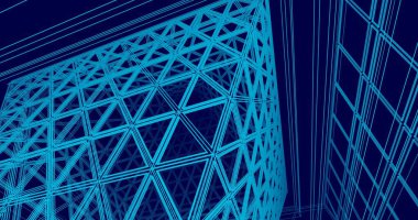 soyut mimari duvar kağıdı, dijital arkaplan