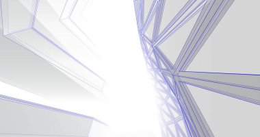 soyut mimari duvar kağıdı, dijital arkaplan