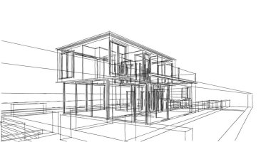 soyut mimari duvar kağıdı, dijital arkaplan