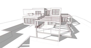çizgili mimari duvar kağıdı, dijital arkaplan