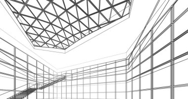 soyut mimari duvar kağıdı, dijital arkaplan