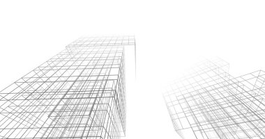 soyut mimari duvar kağıdı, dijital arkaplan