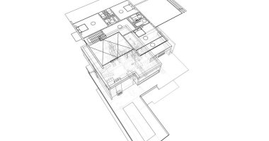 soyut mimari duvar kağıdı, dijital arkaplan