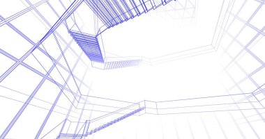 soyut mimari duvar kağıdı, dijital arkaplan