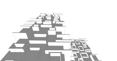 soyut mimari duvar kağıdı, dijital arkaplan