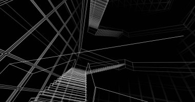 soyut mimari duvar kağıdı, dijital arkaplan