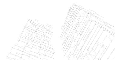 soyut mimari duvar kağıdı, dijital arkaplan