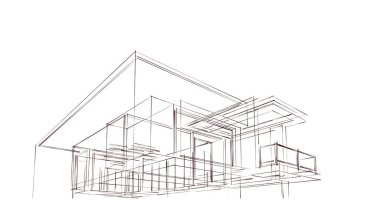 soyut mimari duvar kağıdı, dijital arkaplan