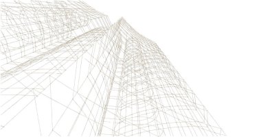 soyut mimari duvar kağıdı, dijital arkaplan