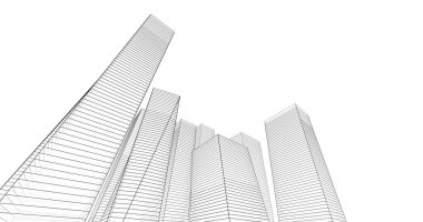 soyut mimari duvar kağıdı, dijital arkaplan