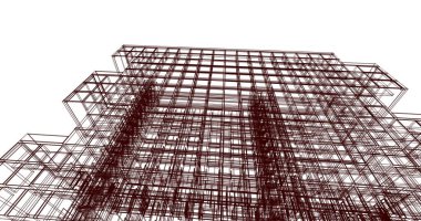 soyut mimari duvar kağıdı, dijital arkaplan