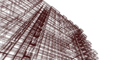 soyut mimari duvar kağıdı, dijital arkaplan