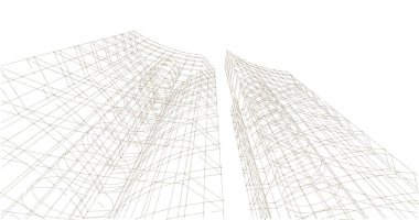 soyut mimari duvar kağıdı, dijital arkaplan