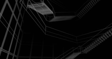 soyut mimari duvar kağıdı, dijital arkaplan