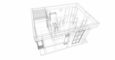 çizgili mimari duvar kağıdı, dijital arkaplan