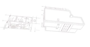 çizgili mimari duvar kağıdı, dijital arkaplan