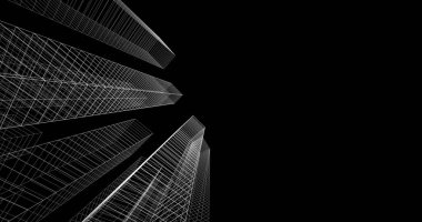 soyut mimari duvar kağıdı, dijital arkaplan