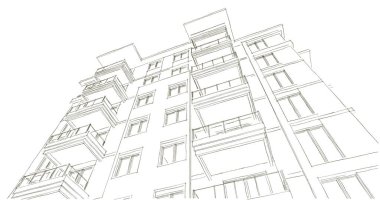 çizgili mimari duvar kağıdı, dijital arkaplan