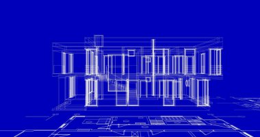 çizgili mimari duvar kağıdı, dijital arkaplan