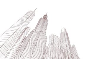 soyut mimari duvar kağıdı, dijital arkaplan