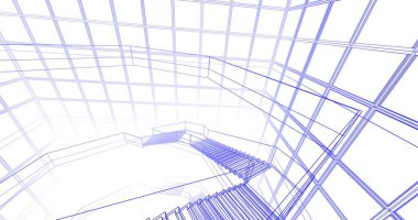 soyut mimari duvar kağıdı, dijital arkaplan