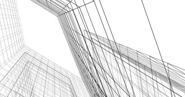 soyut mimari duvar kağıdı, dijital arkaplan