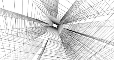 soyut mimari duvar kağıdı, dijital arkaplan