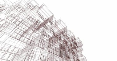 soyut mimari duvar kağıdı, dijital arkaplan