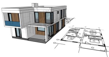 çizgili mimari duvar kağıdı, dijital arkaplan