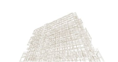 soyut mimari duvar kağıdı, dijital arkaplan