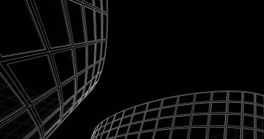 soyut mimari duvar kağıdı, dijital arkaplan