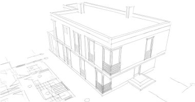 çizgili mimari duvar kağıdı, dijital arkaplan