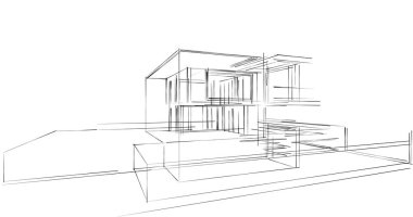 soyut mimari duvar kağıdı, dijital arkaplan