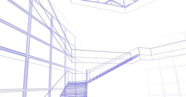 soyut mimari duvar kağıdı, dijital arkaplan