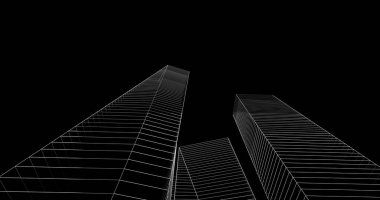 soyut mimari duvar kağıdı, dijital arkaplan