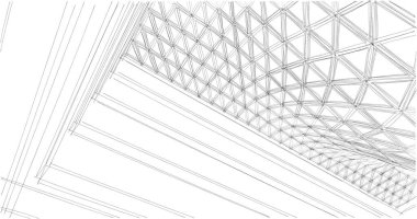 soyut mimari duvar kağıdı, dijital arkaplan