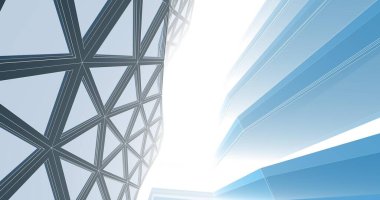 soyut mimari duvar kağıdı, dijital arkaplan