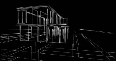 soyut mimari duvar kağıdı, dijital arkaplan